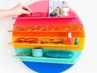 The Crafted Life Rainbow Circle Shelf